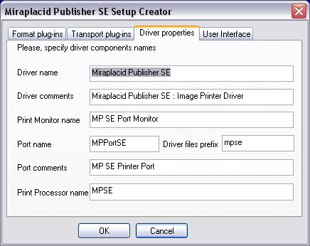 Miraplacid Publisher : Setup Maker: Names