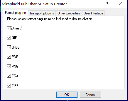 Miraplacid Publisher Setup Maker: Format