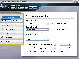 Miraplacid Text Driver Preview Window